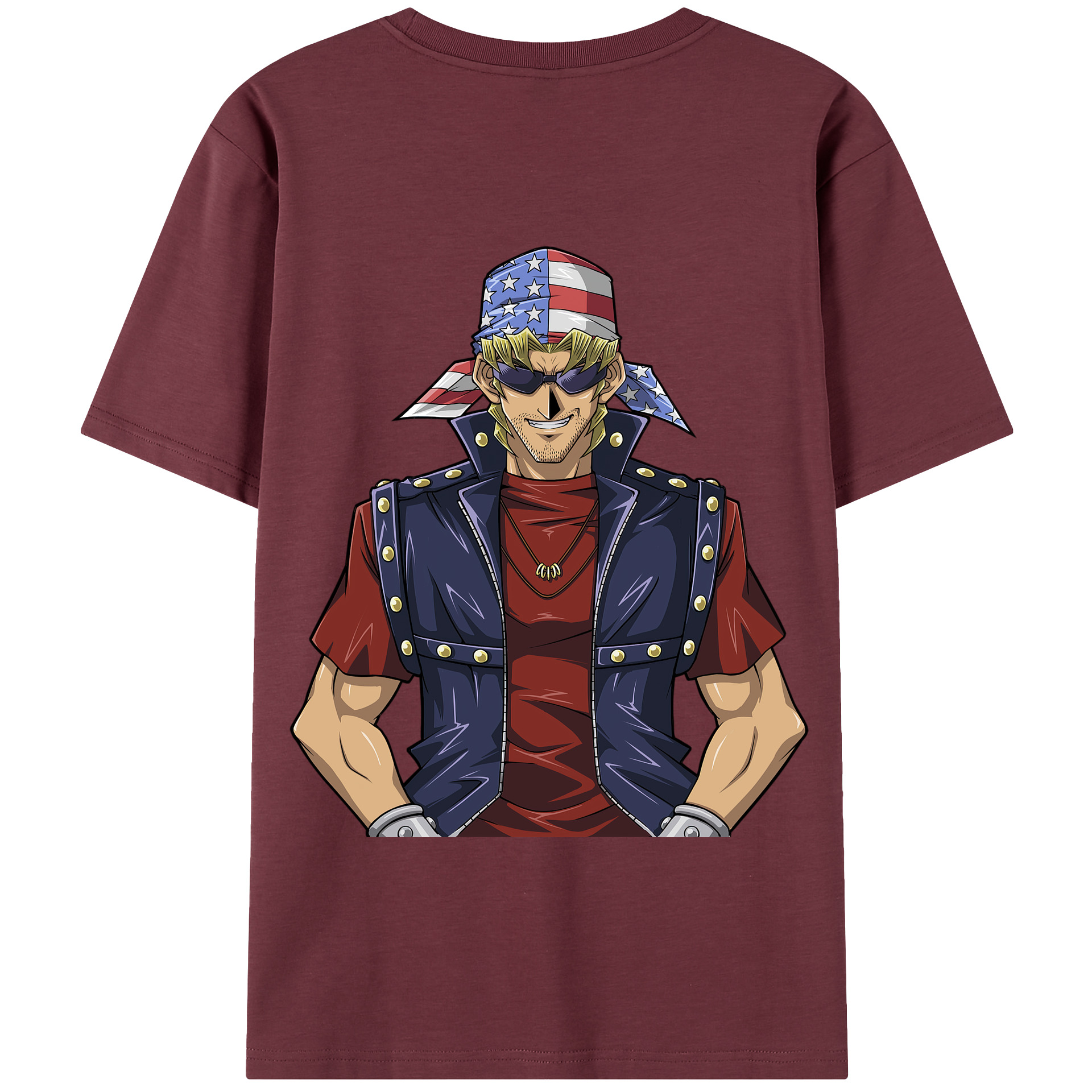（画像用） 遊☆戯☆王 Yu-Gi-Oh! 綿100％半袖Tシャツ（背面プリント）